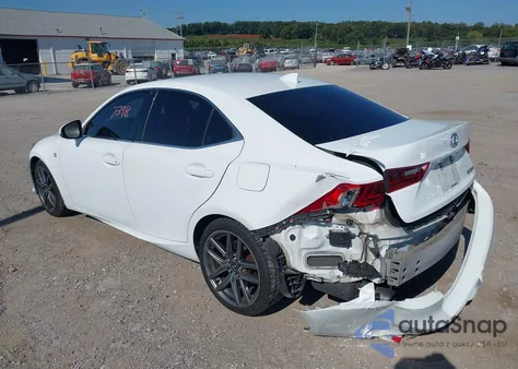 2014 Lexus Is 250 z USA, uszkodzony, nr VIN JTHBF1D22E5039979